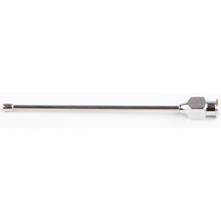 CSIA1016 CSIA1016  ~ Knopfkanüle 8 cm gerade 1,5 mm Durchmesser, ohne Ring   Mindestabnahmemenge  80Stück ~