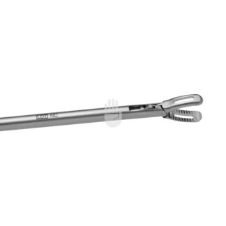 HL4823-02  ~ Hi-Class-Med - ENDOSCOPY    Instrumente für perkutane Nephroskopie,   3,5 mm, 10,5 FR, Arbeitslänge 350 mm, Steinknacker, fein gezahnt, gefenstert, doppelbeweglich ~