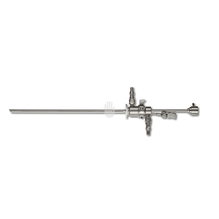 HL5866-33 HL5866-33  ~ Hi-Class-Med - ENDOSCOPY    Hysteroskopieschaft, Operation,   5 mm, Arbeitslänge 216 mm, 2 feste Absperrhähne, mit Arbeitskanal ~