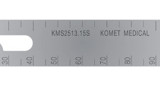KMS2513.15S  ~ Sägeblatt Saw Blade - KMS - Rostfreier Stahl Stainless Steel - De Soutter - 90 x 25,4 x 1,27 mm ~