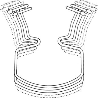 38-240-01-07  ~ LIPPENSPERRER, ORINGER, FIG. 1, 10 CM ~