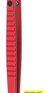 HF9622-19N  ~ Bipolar-Pinzette, isoliert, gebogen, 0,5mm, 195mm Non-Stick ~