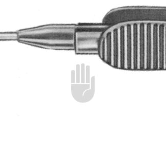 HB7449-08  ~ Mikrozange, gerade, gerieft, 18,5cm ~